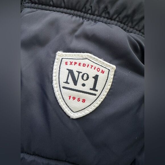 H&M Boys Blue Star Pattern Lining Puffer Vest Size 8-10Y *NO‎ HOOD* - Picture 8 of 12